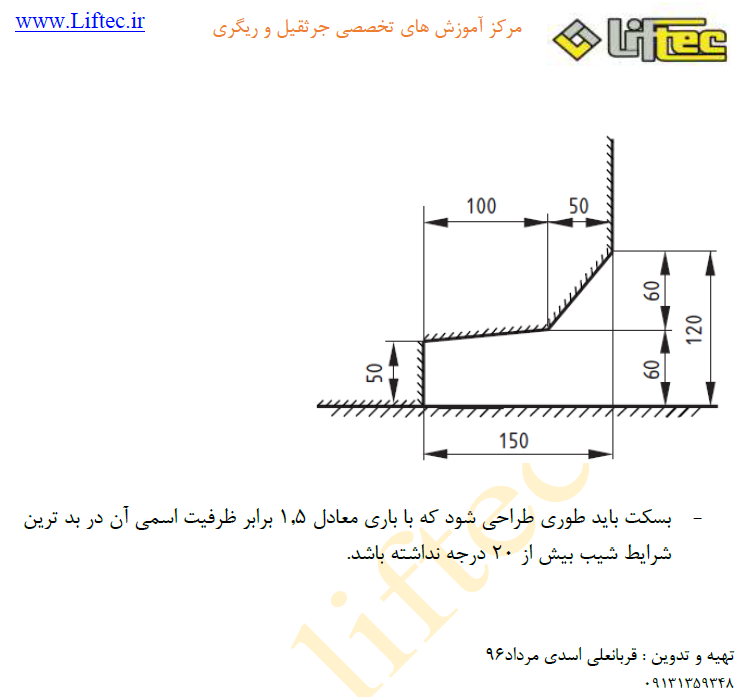 نکات مهم بسکت های حمل نفر
