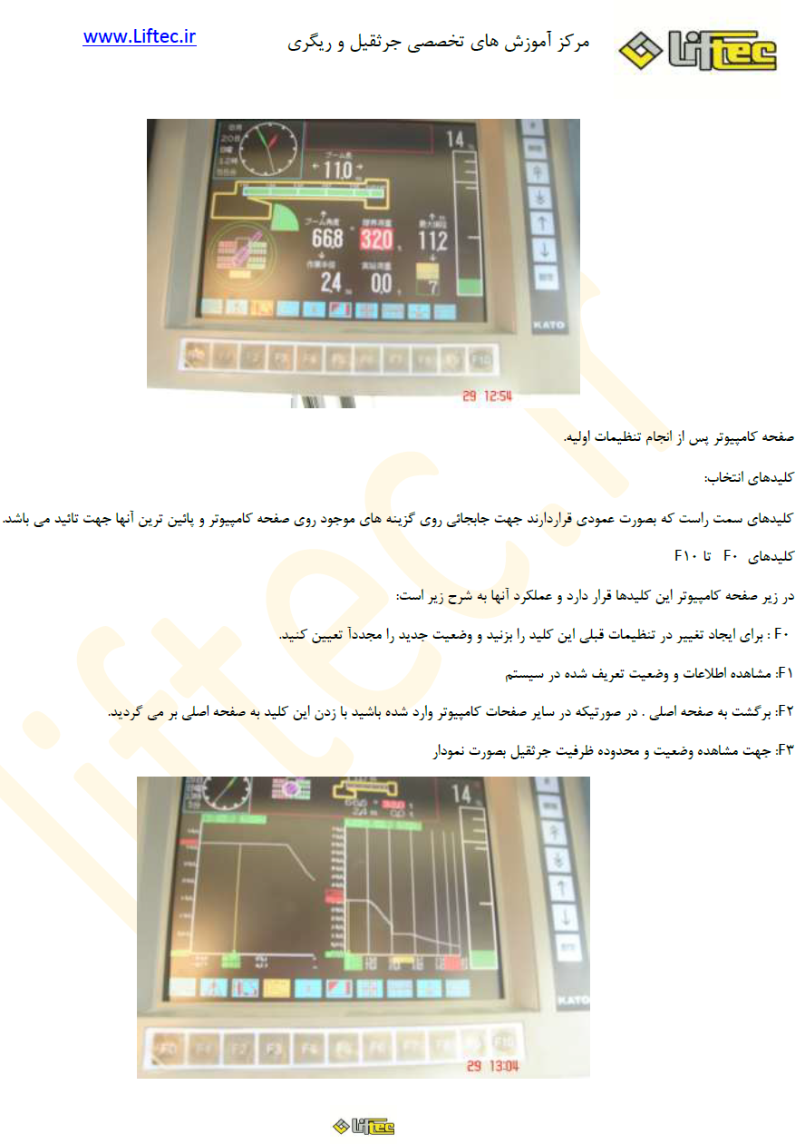 سیستم ایمنی کامپیوتری جرثقیل های کاتو ACS